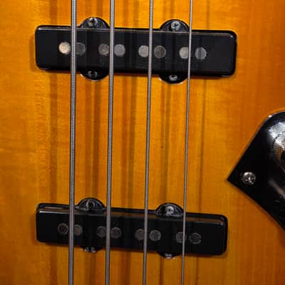 Squier Vintage Modified Jazz Bass Fretless 3-Color Sunburst - Get Your Jaco On!! image 7
