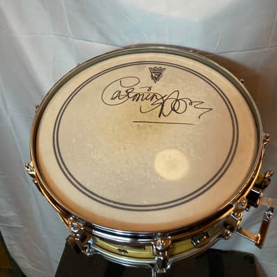 Pearl Carmine Appice's SIGNED 5x14" Maple Parallel Snare Drum (#6) 1980s - Maple image 6