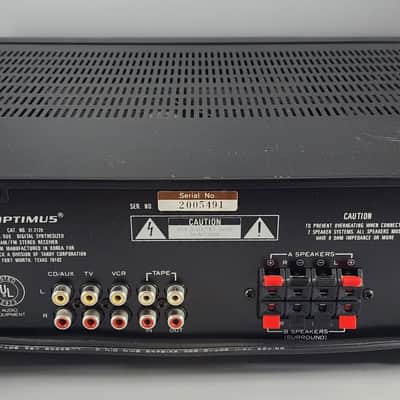 Optimus STA-900 Digital Synthesized AM/FM Stereo Receiver Phono Jack image 2