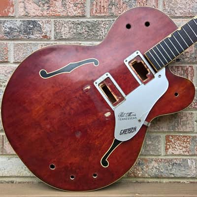 Vintage 1966 Gretsch 6119 Tennessean Electric Guitar Husk Project w/ Original Hardshell Case! image 1