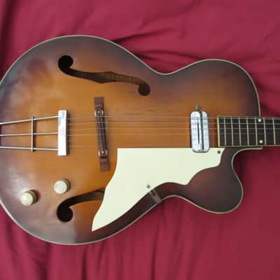 Kay Swingmaster 6960 Archtop C. 1959 Honey Burst 1 Pickup ZOINKS! image 2