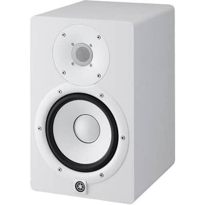 Yamaha HS7 6.5  2-Way Bass-Reflex Bi-Amplified Powered Studio Monitor, 43Hz - 30kHz, 95W Output Power, Single, White image 1
