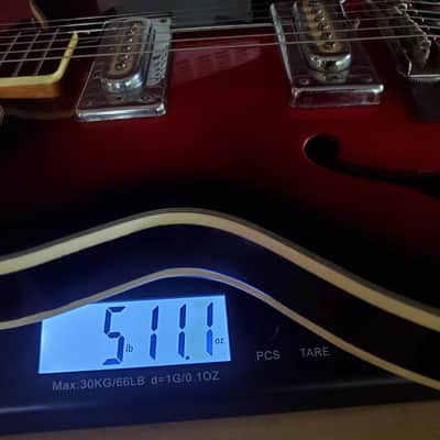Kingston MIJ vintage Kent/Teisco-esque electric 1960s red burst image 13