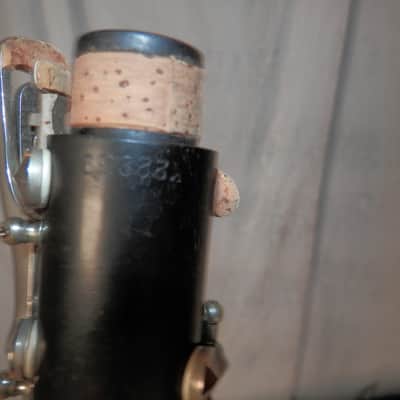 Evette & Schaeffer Buffet Crampon Paris Made in France Wooden Clarinet with case used Serviced for Sale image 10