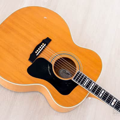 1978 Guild F-50 Jumbo Acoustic Guitar Blonde w/ Case, Westerly USA image 10