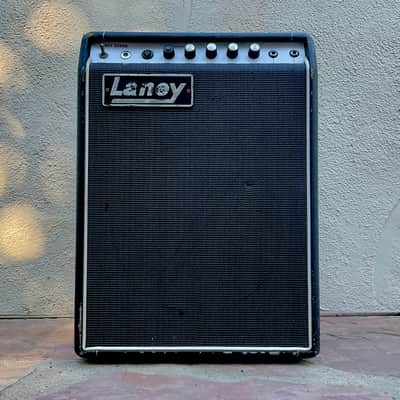 Vintage 1969 Laney Super Group LC 1 x 12 combo with tremolo . Orig FANE 20 watt speaker. Good Cond. image 1