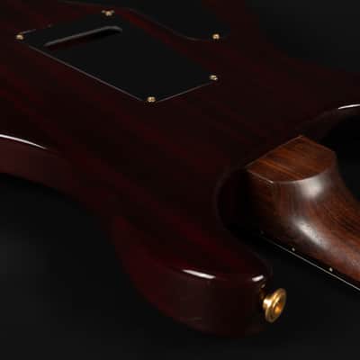 2015 PRS 30th Anniversary Wood Library Custom 24 Flame 10-Top - Black Gold | USA Core Solid Rosewood Neck Gold Hardware Kloppmann HB57 Pickups | CoA OHSC image 16