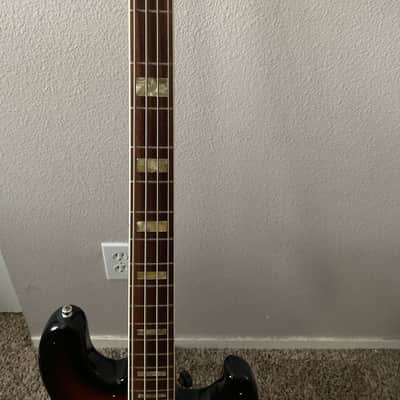 El Degas Jazz Bass 1970/1980's, Sunburst, HH Mini Humbuckers image 3