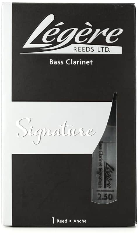 Legere LGBCSS Signature Cut Bass Clarinet Reed - 2.5 image 1