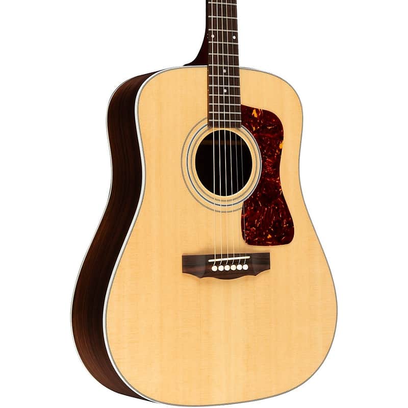 Guild D-50 Standard Dreadnought Acoustic Guitar Regular Natural image 1