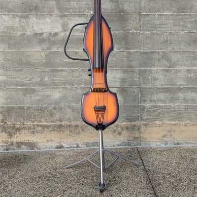 Palatino VE-500 3/4 Electric Upright Bass, Sunburst image 1