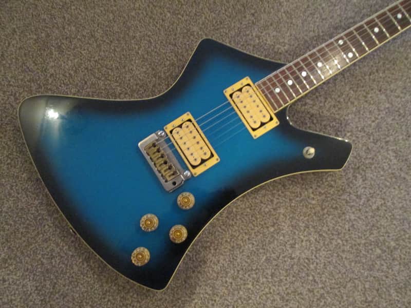 Washburn A10V 1983 blue burst | Reverb