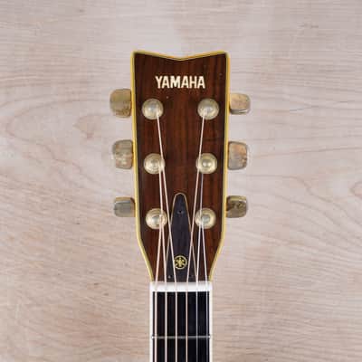Yamaha L-8 Acoustic Guitar Vintage MIJ 1970s - Natural image 19