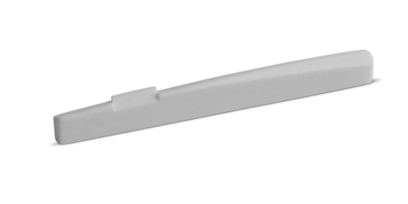 70 x 9 x 3.5 mm Bone Saddle – Fits Some Composite Acoustics® Guitars – 14 Inch Radius image 1