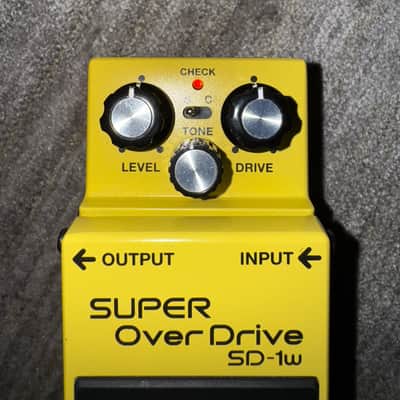 Boss SD-1W Super OverDrive Waza Craft Pedal MIJ image 2
