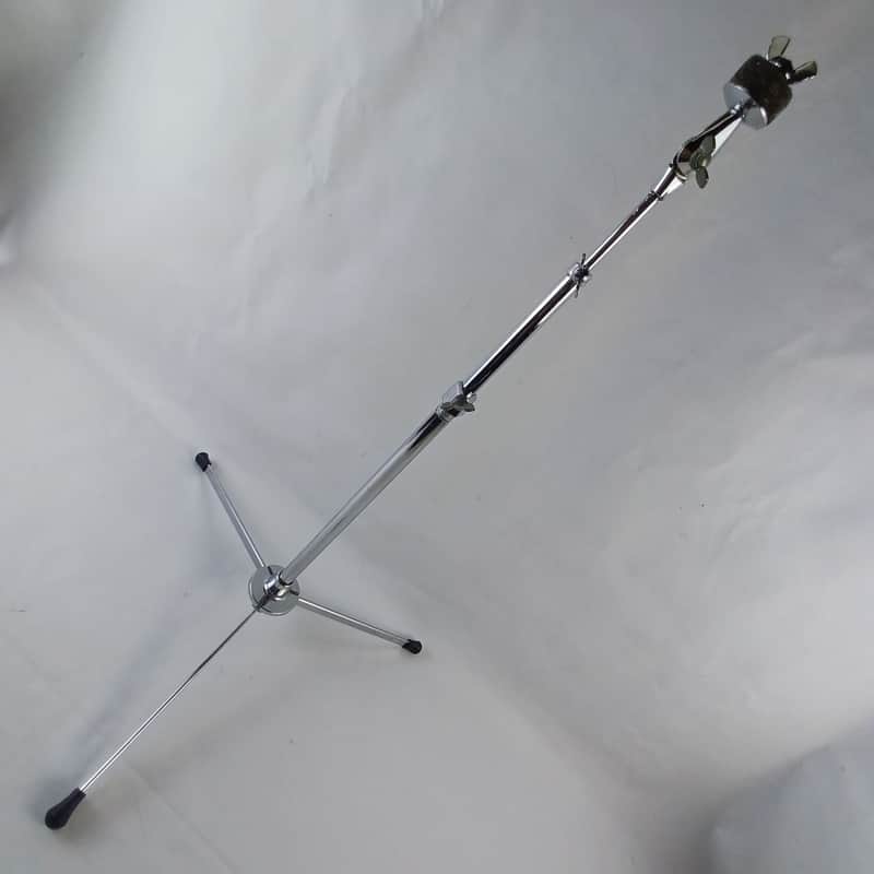Ludwig#S270 Flat-Base Standard Model Cymbal Floor Stand Vintage 70s Chrome Flush image 1