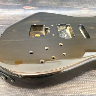 80s Charvel by Jackson Model4 Body Metallic Brown w/Plate Made in Japan image 4