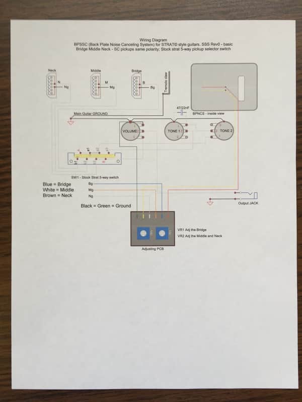 Suhr BPSSC Backplate Silent Single Coil System | Reverb