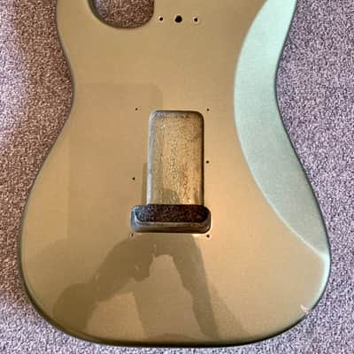 Fender American Stratocaster Body  in Jade Pearl Metallic image 2