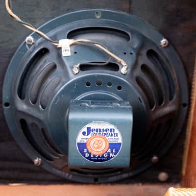 1958 Fender Harvard Narrow Panel Tweed 5F10 Vintage Tube Amp w/ Jensen P10R, Collector-Grade image 11