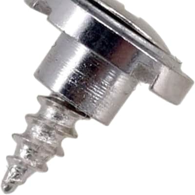 2pcs Round Slotted String Retainer Vintage String Trees Strings Retainer With Screw Electric Guitar Accessories Round Slotted String Retainer Guitar Parts And Accessories Fastener image 3