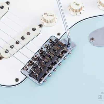 1966 Fender Stratocaster Vintage Electric Guitar Sonic Blue w/ Case image 8
