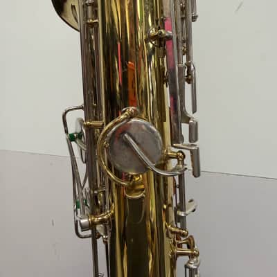 Vintage Buescher Aristocrat Bb Tenor Sax Saxophone with Original Case and Mouthpiece image 21