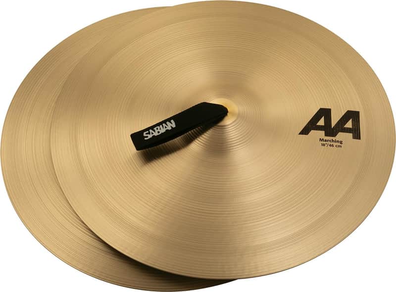 Sabian AA Marching Band Cymbals - 18 inches image 1