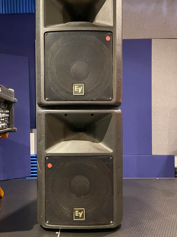 Electro-Voice SX-200 Speakers (1 x pair) + controller Black | Reverb