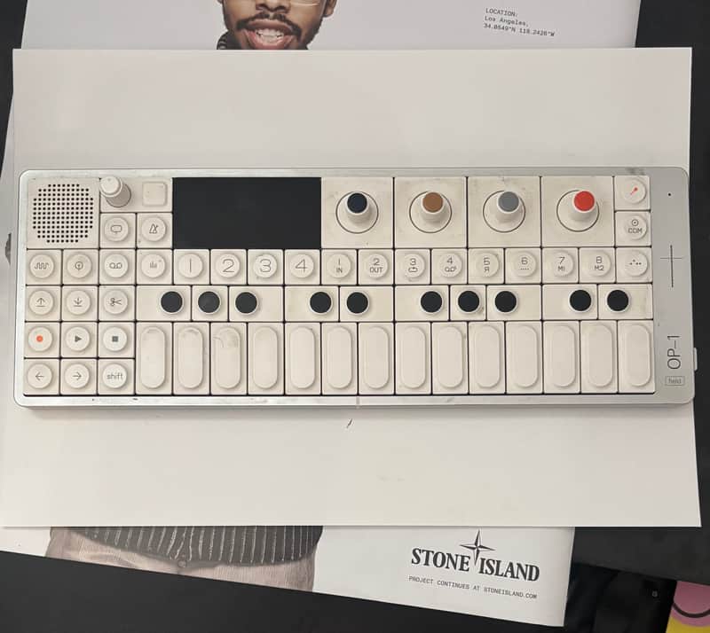 Teenage Engineering OP-1 Field Portable Synthesizer Workstation 2022 - Present - White image 1