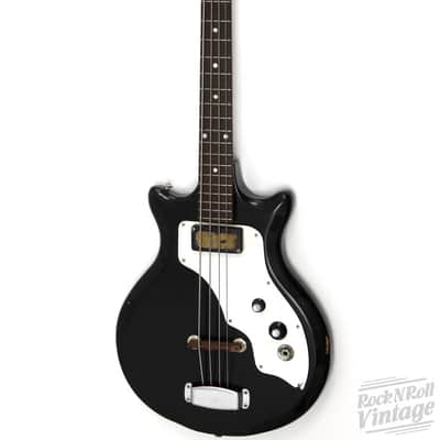 1960's Supro Pocket Bass Black image 3