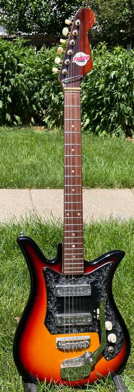 Teisco ET-200 1960s - Sunburst image 1