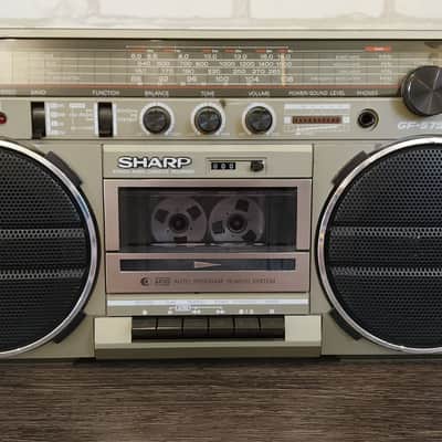 SHARP GF-5757 Rare Vintage Serviced Japan Cassette Deck Boombox Warranty image 1