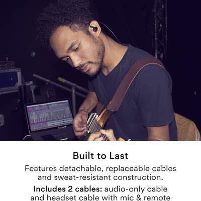 MEE MX2 PRO Noise-Isolating Modular Musician’s in-Ear Monitors - EP-MX2PRO-BK image 5