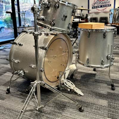 Sonor SQ2 2022 - Silver Sparkle Lacquer image 6