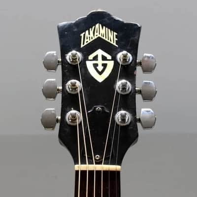 1976 Vintage Takamine F-366S Natural ~Solid Spruce Top~ Japan 1970s image 12
