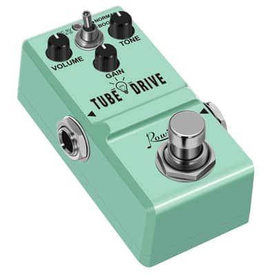 Rowin Tube Drive Overdrive Nano Pedal True Bypass, FREE PICKS + HOLDER+ FREE SHIP USA image 3