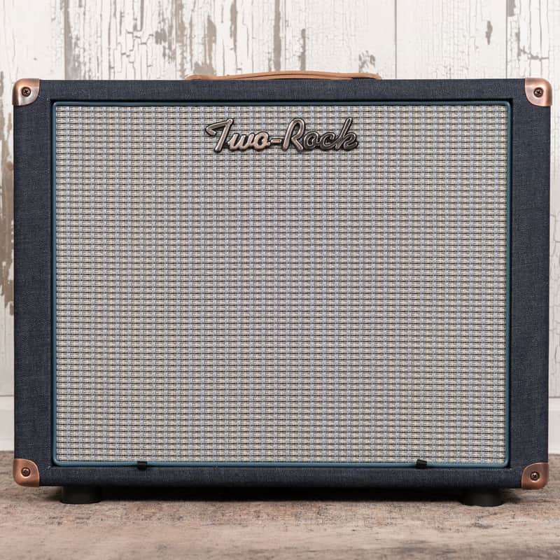 Two Rock Small Open Back 1x12 Cab, Pine - Austin Guitar House Kaihara Denim Exclusive image 1