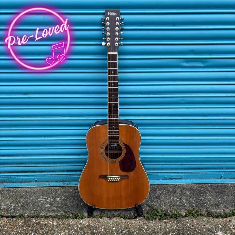 Pre-Loved Vintage V400-12 12 String Acoustic Guitar image 1