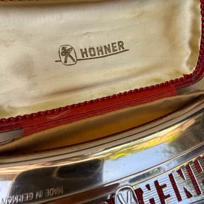 Hohner Vintage Hohner Comet Harmonica With case image 4