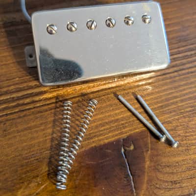 Rio Grande BBQ "BARBEQUE BUCKER" Humbucker Bridge Pickup, 2 Conductor, G-Spaced 2013 - Nickel image 2