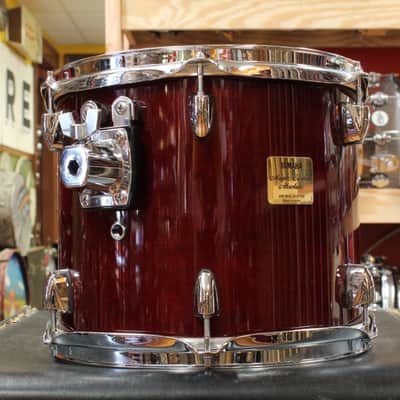 1990s Yamaha 10x12 Maple Custom Absolute Tom in Cherry Lacquer image 4