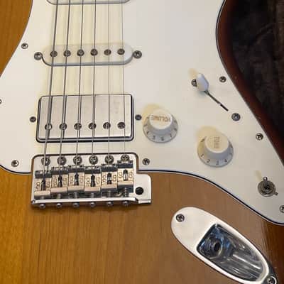 Fender Highway One Stratocaster Gilmour Switch HSS with Lollar Pickups Callaham Big Brass Tremolo Nitro-Cellulose 2003 image 11