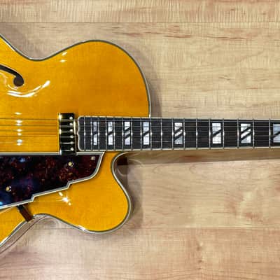 D’Angelico Excel Series EXL-1 Archtop Electric Hollow-Body Jazz Guitar 2024 - Amber image 2
