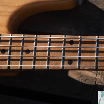 1994 Ernie Ball Music Man StingRay 3 EQ  - Killer Ash Body w Natural Gloss - Made in the USA image 8