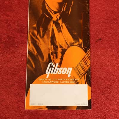 Gibson Thin-Electric Acoustic Catalog 1970 image 7