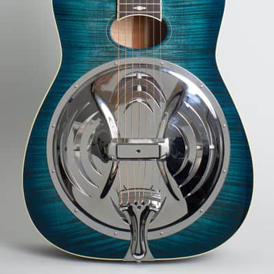 Beard E Odyssey 7-string Resophonic Guitar (2017), ser. #110207, original black tolex hard shell case. image 3