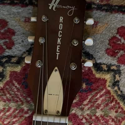 Harmony H53/1 Rocket 1968 - 1971 - Red Sunburst image 3