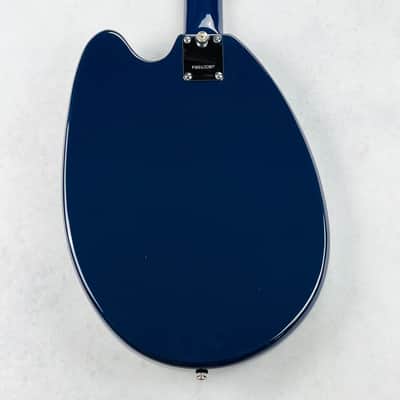Teisco MQ-56 May Queen Reissue 1999 - Navy Blue image 10