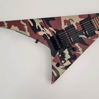 Jackson X Series RRX24 Camo Rhoads 2021 Woodland Camo image 3